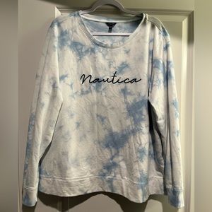 ❌SOLD❌Nautica Tie Dye Hoodie - XXL